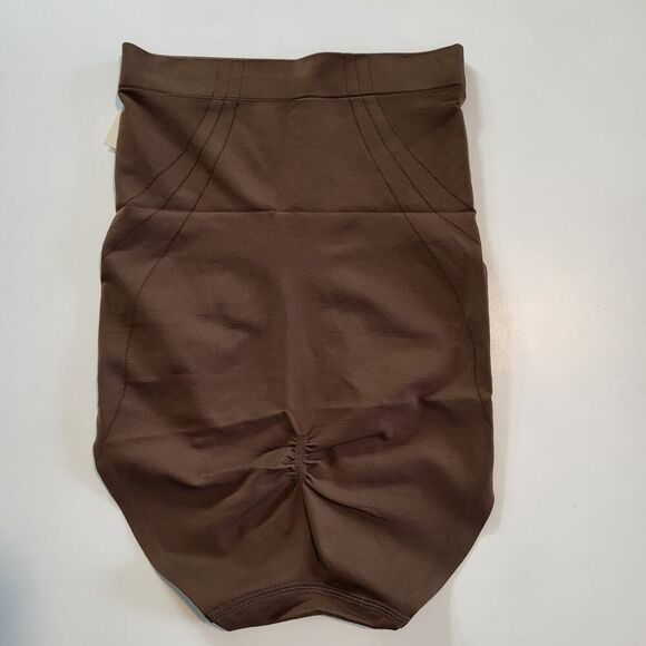 NEW Maidenform Feel Good Fashion Small High Waisted Brown Brief DMS092 Slimming - Picture 2 of 13